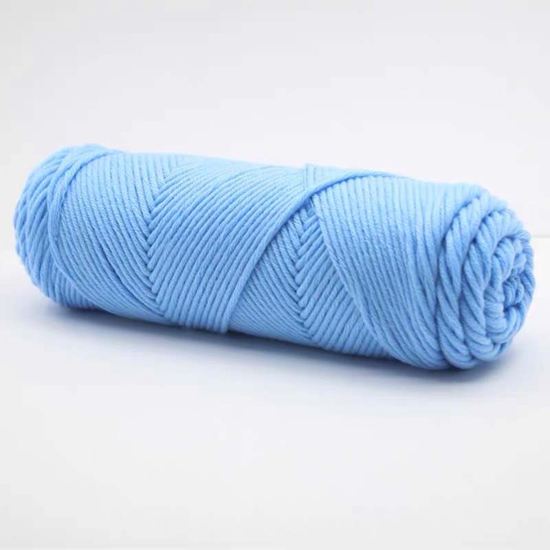 diy hand-woven scarf thread coarse wool material package for boyfriend, self-woven lover milk cotton new product Item Picture