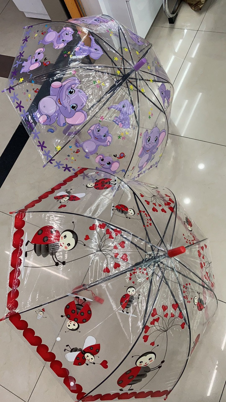 50公分透明面料儿童伞