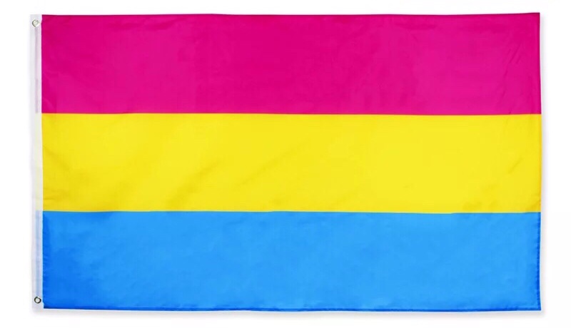 90*150cm pansexual彩虹旗帜同志泛性恋旗详情图1
