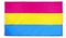 90*150cm pansexual彩虹旗帜同志泛性恋旗图