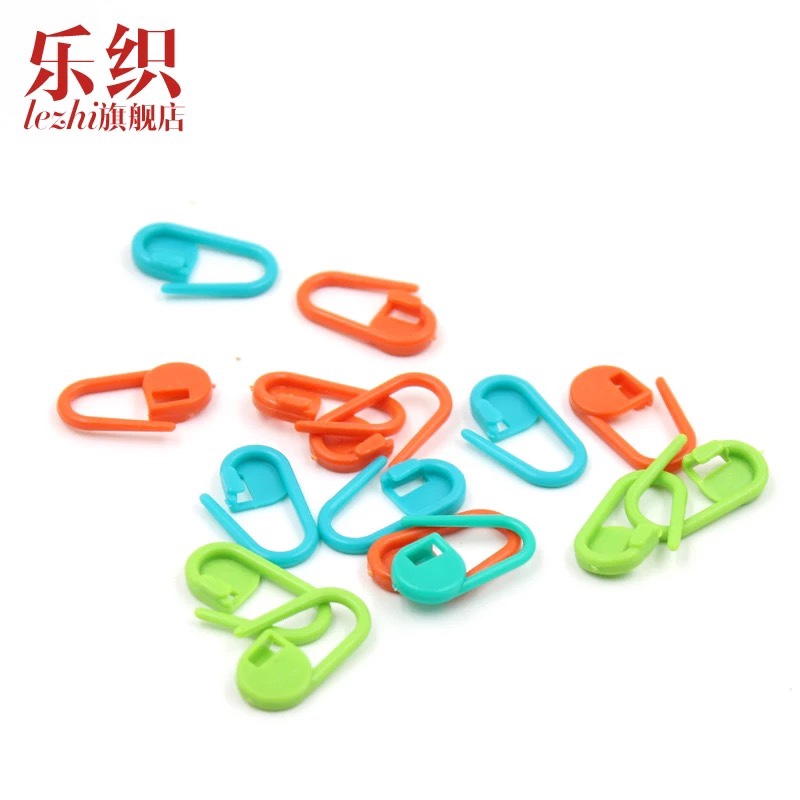 彩色记号小别针 计数器夹扣毛线记号扣编织工具
