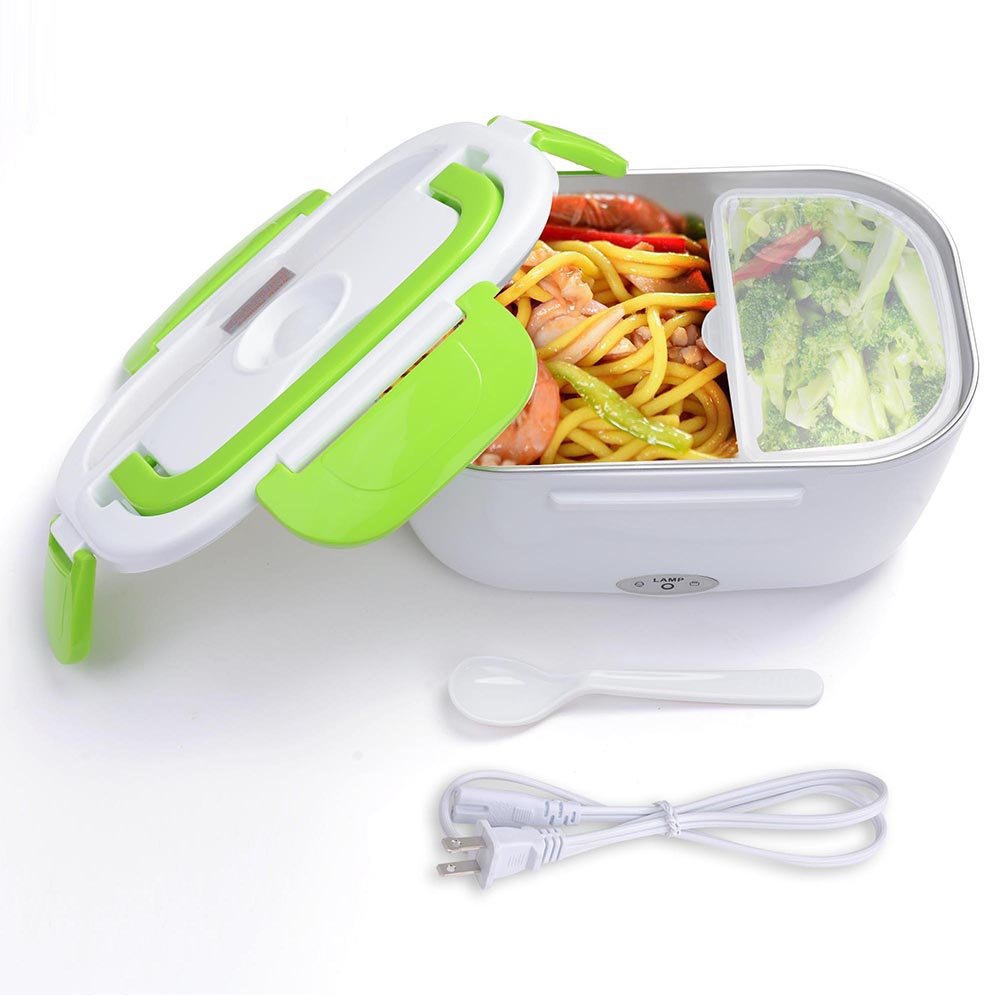 Electric heating lunch box, insulated charging lunch box, hot rice cooker, multi-functional plug-in portable insulated lunch box undefined