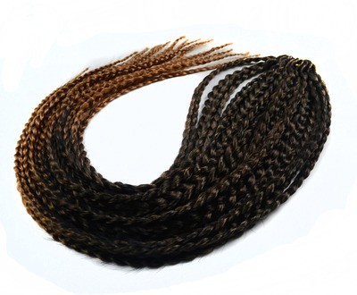 European and American wigs, three-strand braids, African braids, dreadlocks, small dreadlocks detail image 5