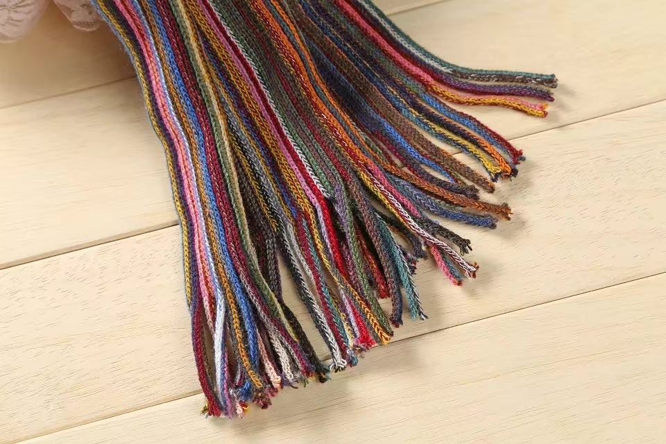 2020 Boutique Tassel Scarf For Men And Women Adult Autumn And Winter Everything Atmospheric High-Grade Soft Neck details Picture
