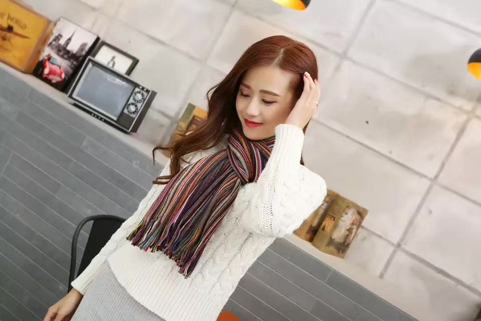2020 Boutique Tassel Scarf For Men And Women Adult Autumn And Winter Everything Atmospheric High-Grade Soft Neck Application Scenario