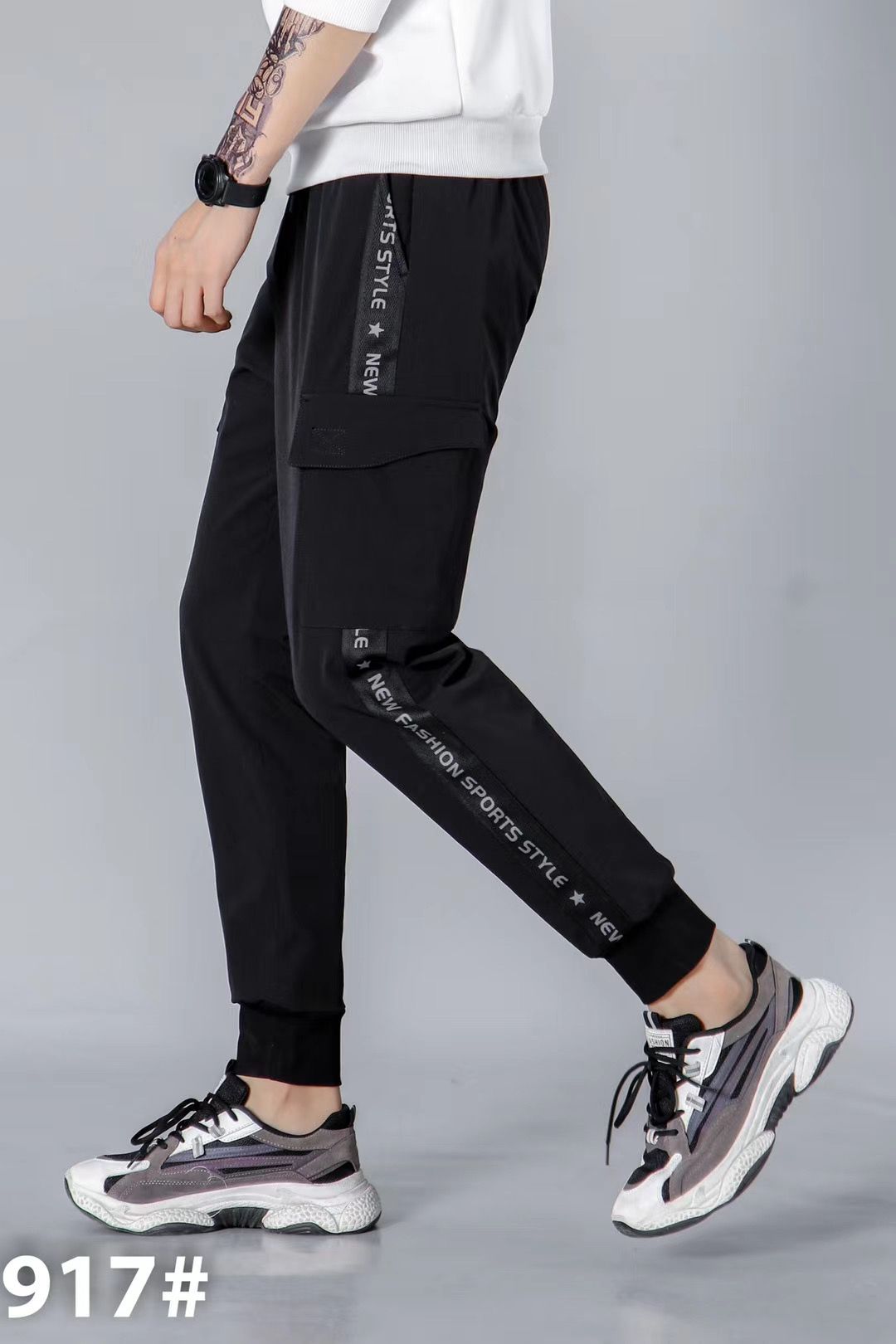 Otoño invierno estilo grueso pantalones de varios bolsillos ropa de trabajo pantalones de algodón para hombres holgado tamaño grande negocios corte recto al aire libre casual Application Scenario