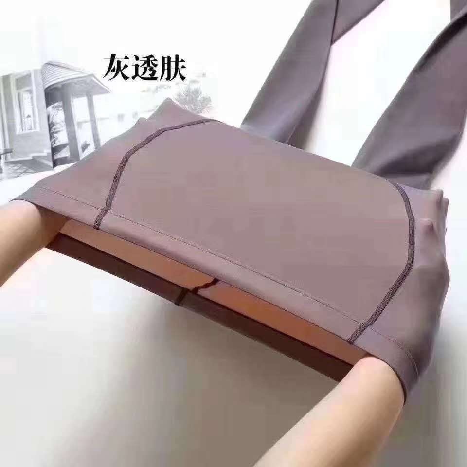 灰透肤连裤袜