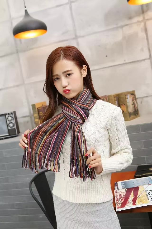 2020 Boutique Tassel Scarf For Men And Women Adult Autumn And Winter Everything Atmospheric High-Grade Soft Neck