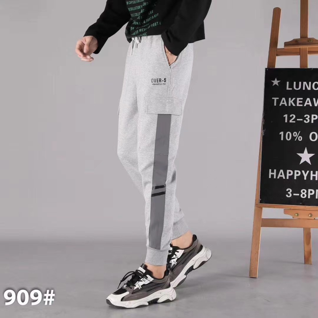 Autumn and winter new thick multi-pocket pants, camouflage workwear men's pants, loose large-sized business straight-leg, outdoor casual detail image 4