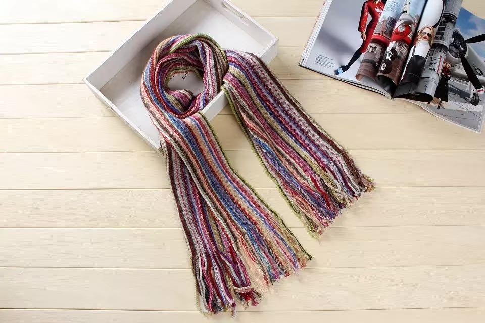 2020 Boutique Tassel Scarf For Men And Women Adult Autumn And Winter Everything Atmospheric High-Grade Soft Neck Specification drawing