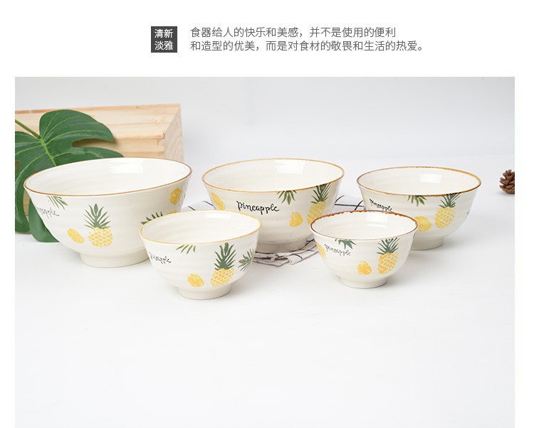 陶瓷碗创意汤碗面碗耐高温家用可微波炉个性大号碗详情图9
