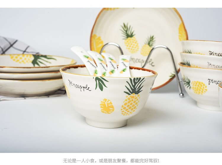 陶瓷碗创意汤碗面碗耐高温家用可微波炉个性大号碗详情图10