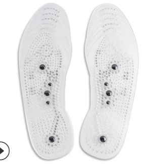 国际码大码 29CM 透明款磁石磁疗鞋垫 男女通用透气按摩穴位厂家仅供外贸外销仅供外贸外销