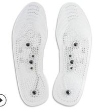 国际码大码 29CM 透明款磁石磁疗鞋垫 男女通用透气按摩穴位厂家仅供外贸外销仅供外贸外销