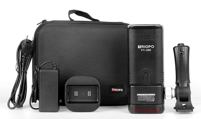 捷宝F1-200外拍灯闪光灯摄影灯便携锂电池无线TTL高速连拍旅拍灯详情图5