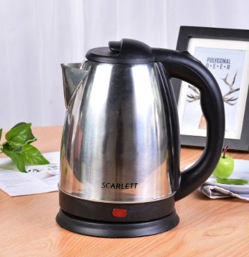 Electric kettle, household anti-scald large-capacity food-grade stainless steel dormitory electric kettle, automatic power-off