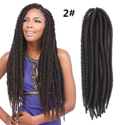 European and American wigs, dreadlocks, spiral braids, small dreadlocks, ponytails, small spring curls, multi-color detail image 1