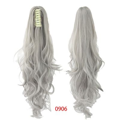 There are 14 colors of ponytail wigs to choose from. Long curly hair wigs are popular in foreign trade Application Scenario