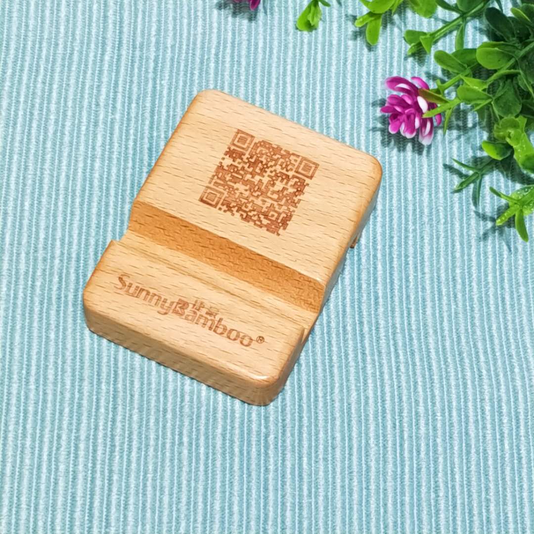 全天然进口榉木环保护颈神奇日韩设计简约时尚手机支架