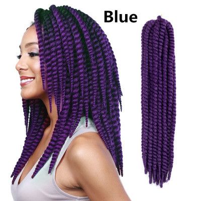 European and American wigs, dreadlocks, spiral braids, small dreadlocks, ponytails, small spring curls, multi-color Specification image