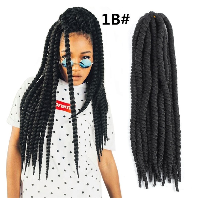 European and American wigs, dreadlocks, spiral braids, small dreadlocks, ponytails, small spring curls, multi-color detail image 6