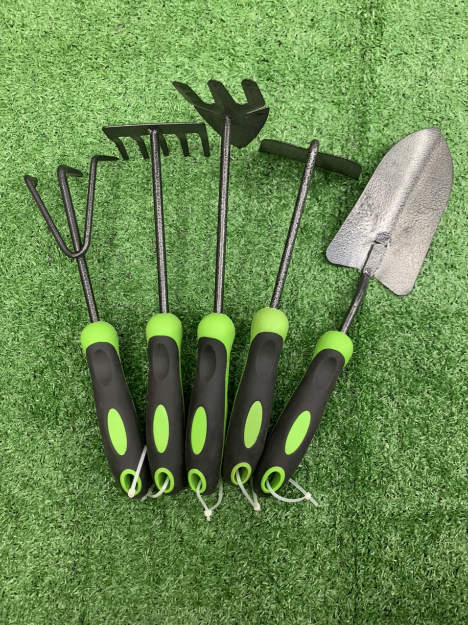 园艺工具双色两用锄大铲锄头三耙五齿耙花园工具