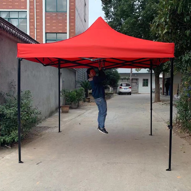 40mm带弹簧自动帐篷  900D牛津布防水帐篷 户外摆摊帐篷大力神详情图1