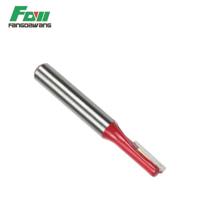 FDW square king woodworking knife straight wood milling cutter gong knife 1/4x3 /32 thumbnail