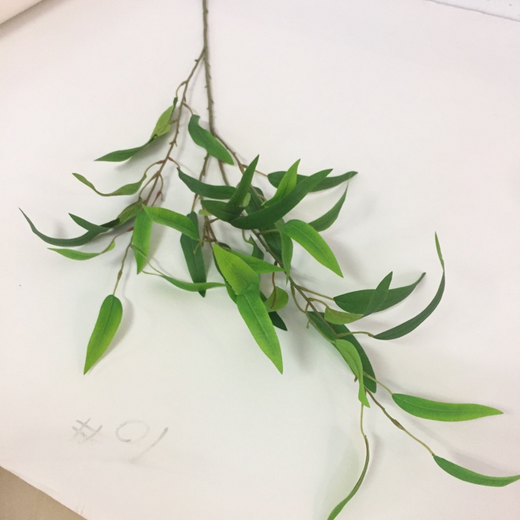 单枝4叉桉树叶仿真假花假植舞台绿植工程花草详情图4