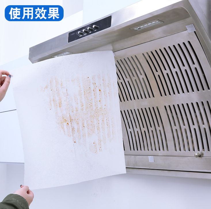 Range hood Filter retina segment range hood oil blotting paper Grease proof paper Kitchen oil blotting sticker