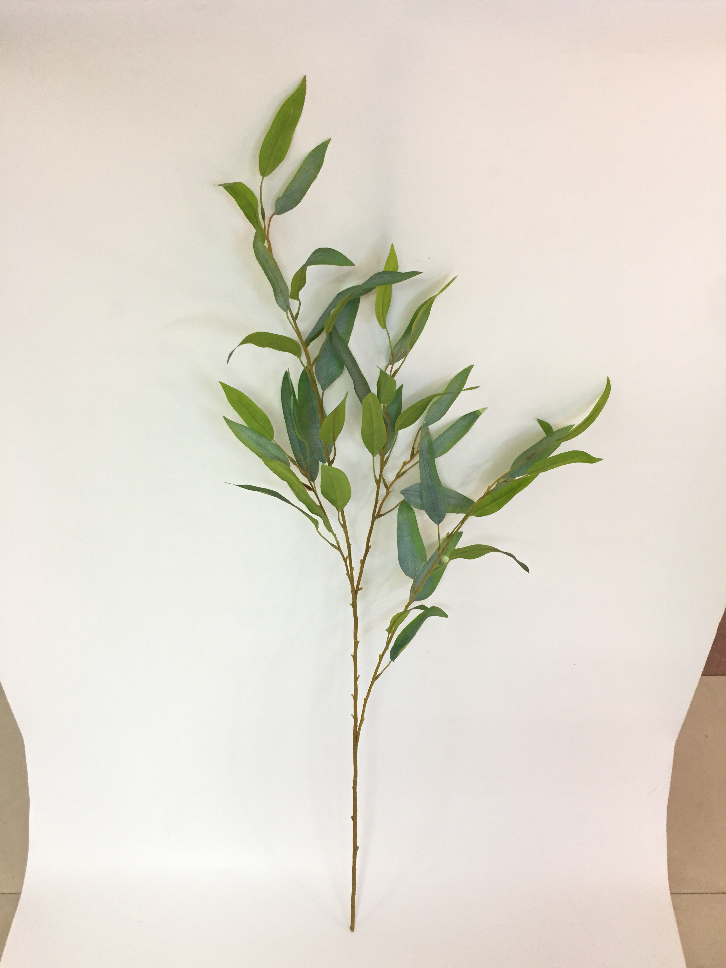 单枝4叉桉树叶仿真假花假植舞台绿植工程花草详情图2