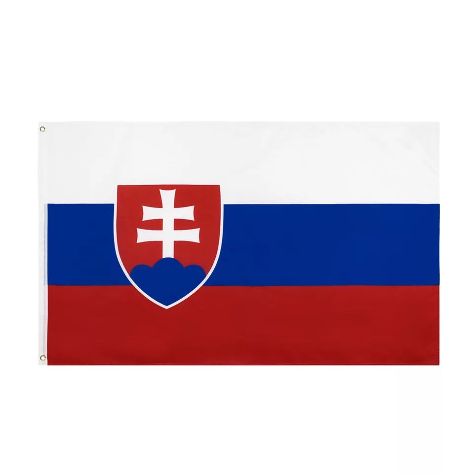 批发热销90*150cm Slovakia 斯洛伐克国旗