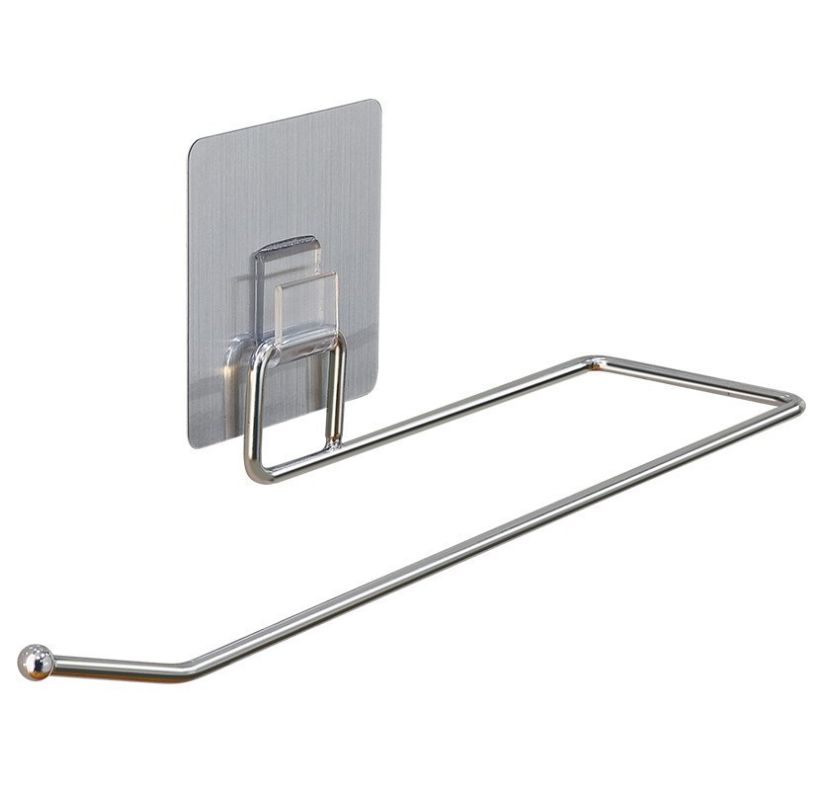 Lazy rag hanger free punching non-marking non-woven hook disposable rag hanger