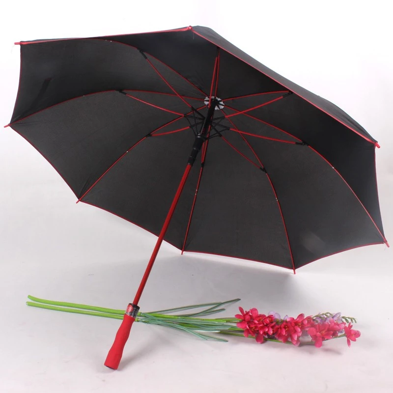 Colorful fiber umbrellas, oversized umbrellas, women's business gifts, advertising umbrellas, customizable logos detail image 2