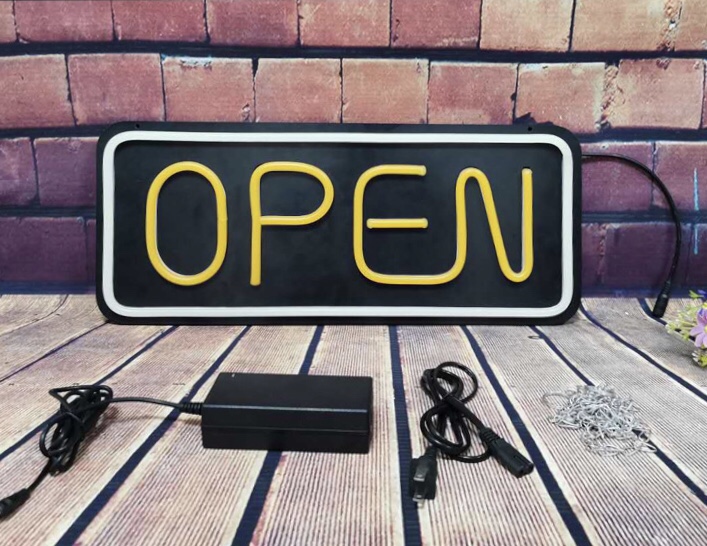 50*25厘米LED柔性霓虹灯广告牌