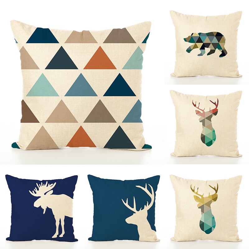 Simple linen pillow cases thumbnail