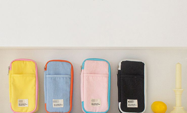 Student pen bag Office study stationery storage bag