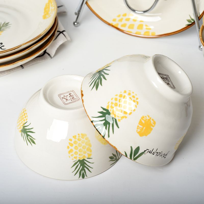 Ceramic dish steamed fish dish simple square dish household creative bone dish dip dish size spoon Specification drawing