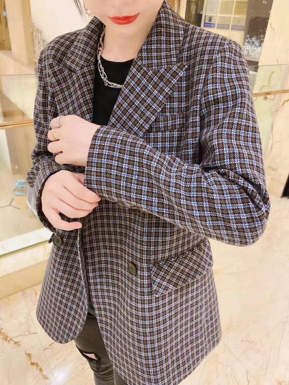 Checked dress thumbnail