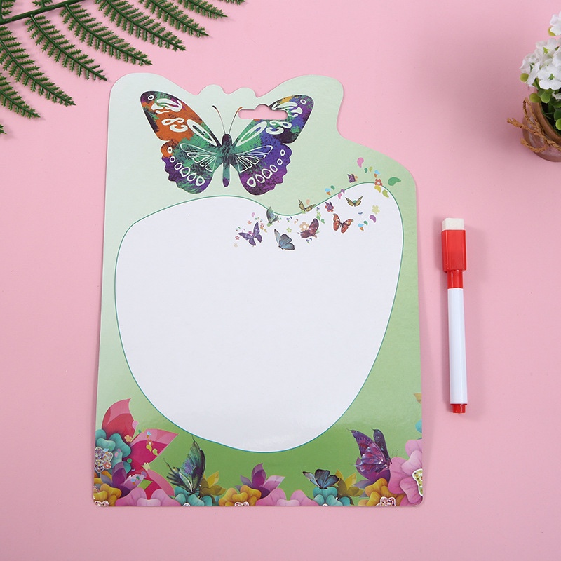 可擦白板 儿童益智写字板 可擦留言板 涂鸦板 纸质写字板详情图1