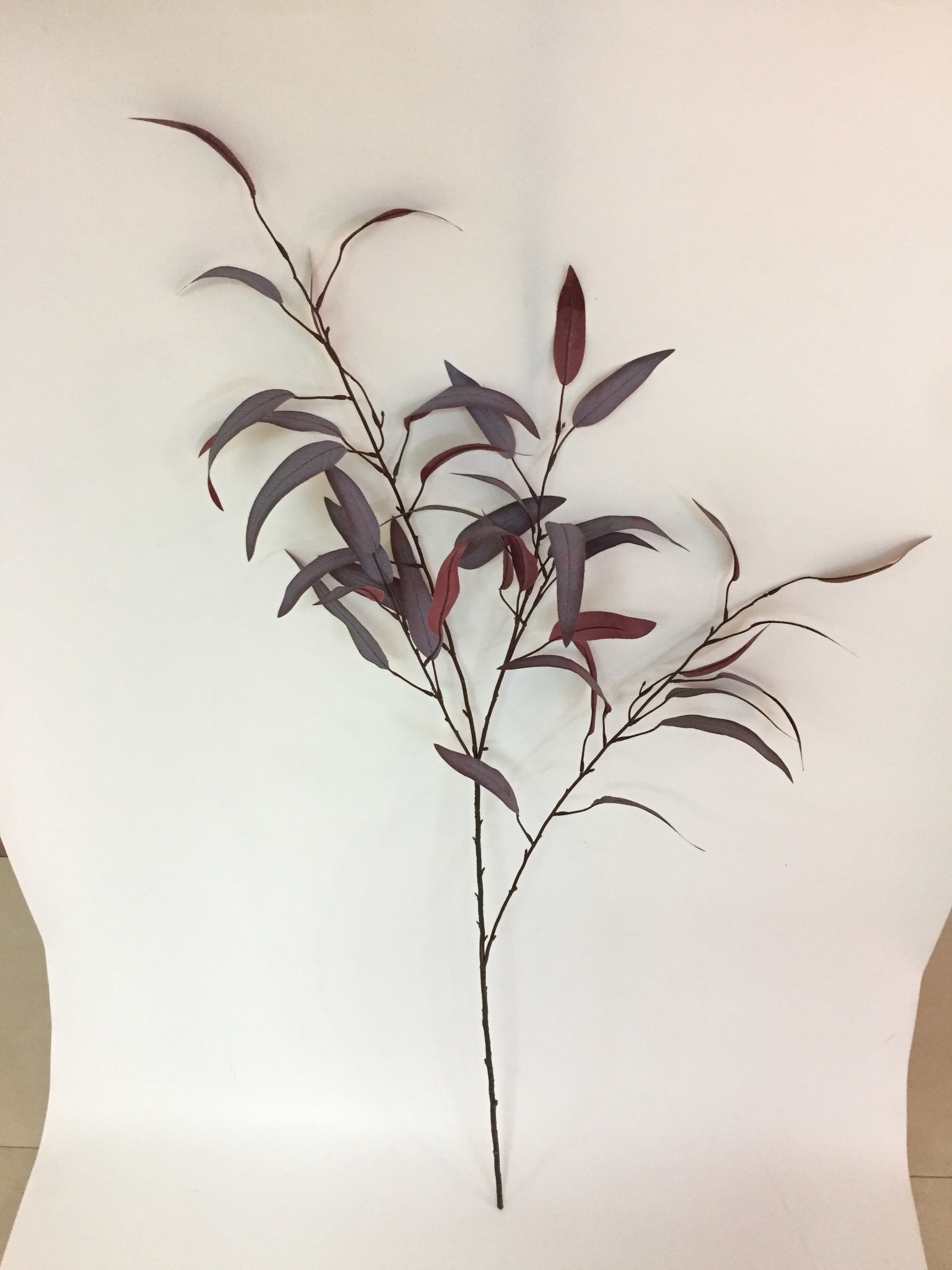 单枝4叉桉树叶仿真假花假植舞台绿植工程花草详情图3