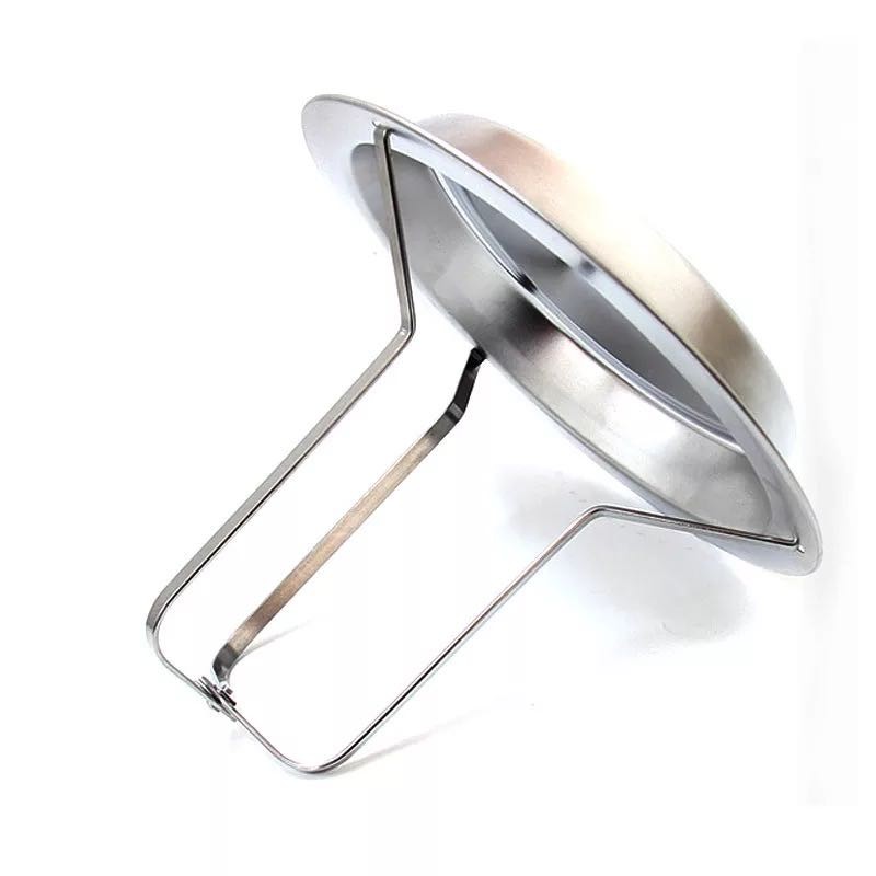 不锈钢烤鸡盘 可拆卸带底盘烤鸡架滤油架 Chicken Roaster Rack详情图3