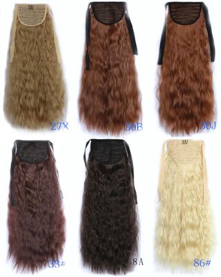 Hot-selling wigs with ties, ponytails, corn perches, fireworks perches, instant noodle rolls, wool rolls, and wig pieces Application Scenario