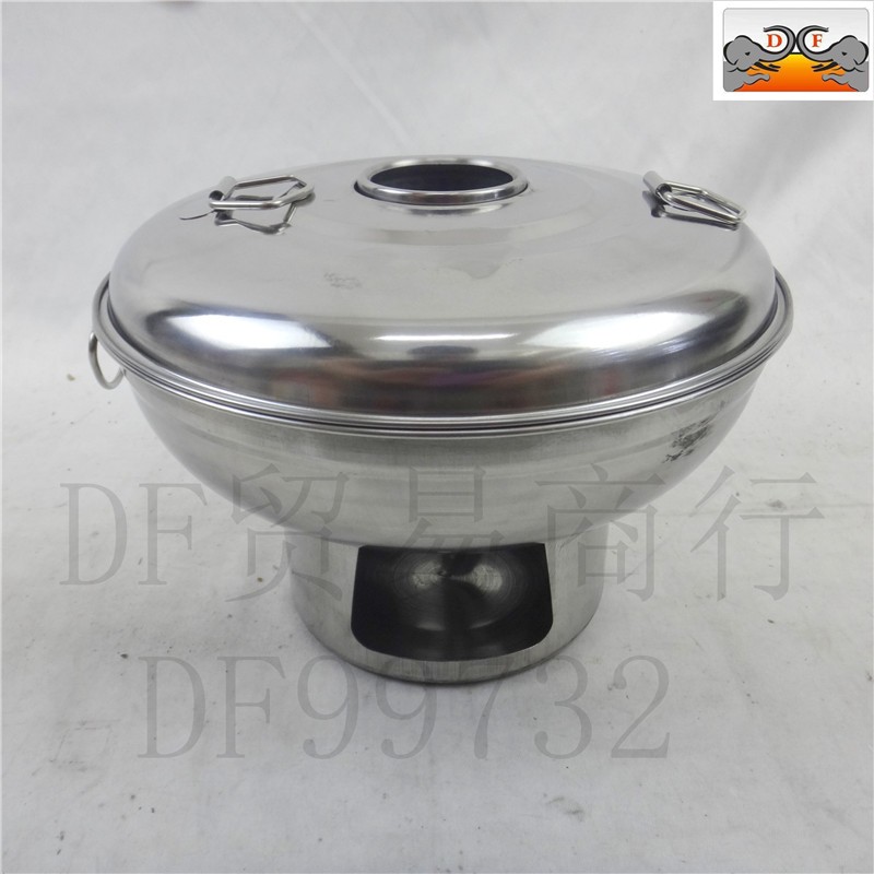 DF99732 stainless steel charcoal fire boiler Traditional hot pot dry ice hot pot Milk tea dessert hot pot Outdoor alcohol pot DF TRADING HOUSE detail image 7