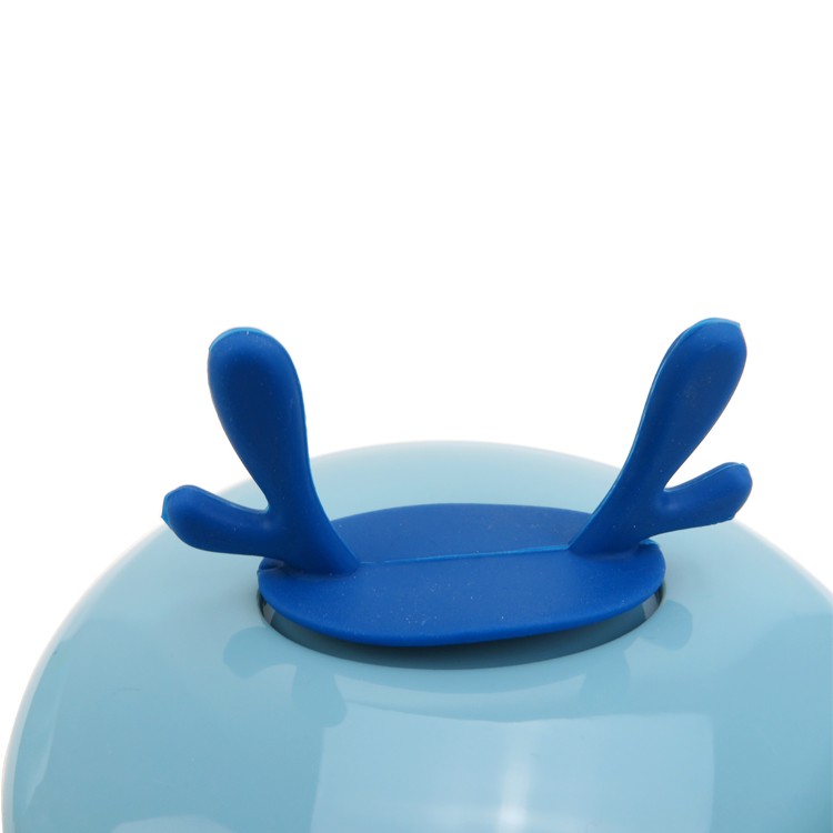 The inner liner of the children's creative bowl is made of 304 food-grade safe material, which is heat-resistant and anti-slip. It is cartoonish, cute and portable detail image 6