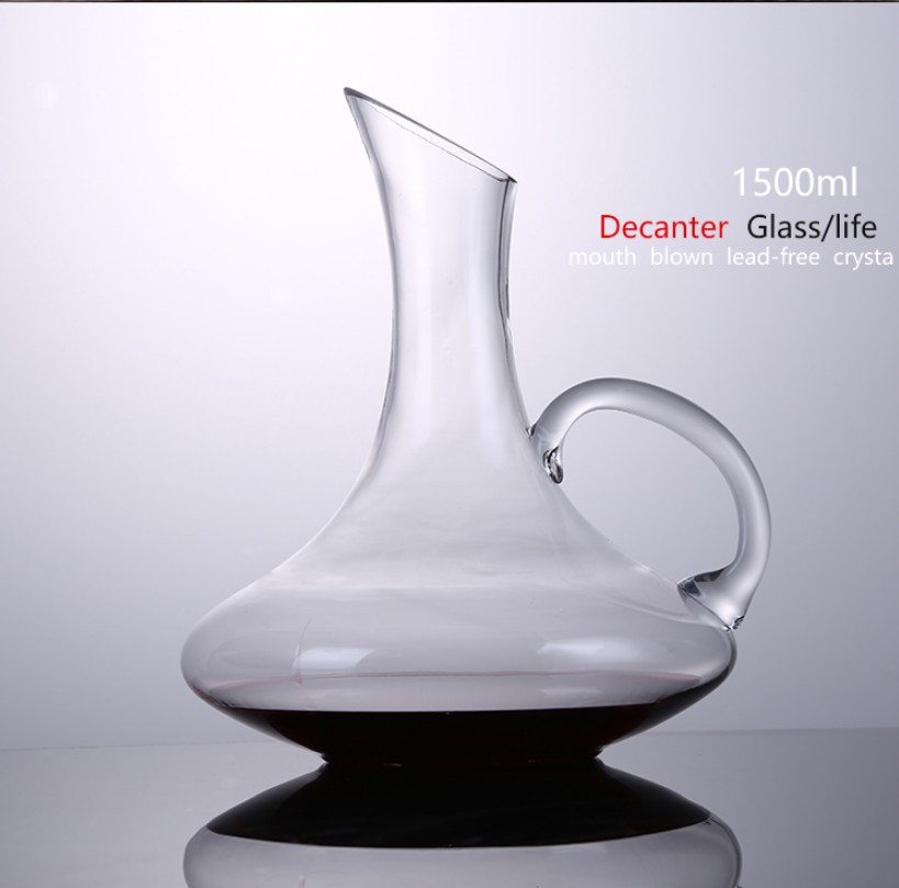 欧式水晶醒酒器 快速家用红酒葡萄酒倒酒器 1500ML 9094详情3