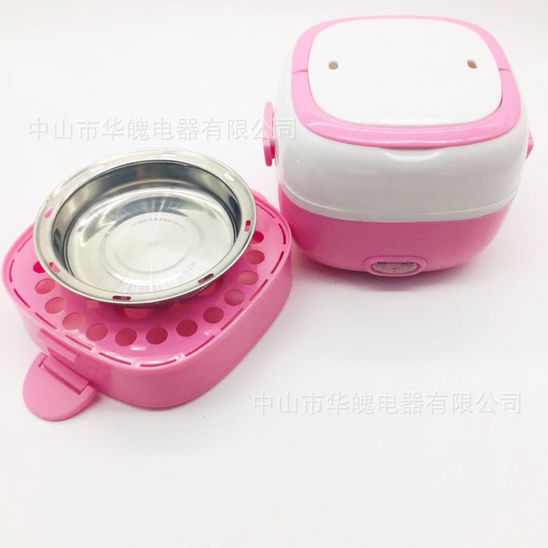 Stainless Steel Rice Insulated Lunch Box, Round Insulated Lunch Box, Time Insulated Lunch Box Item Picture