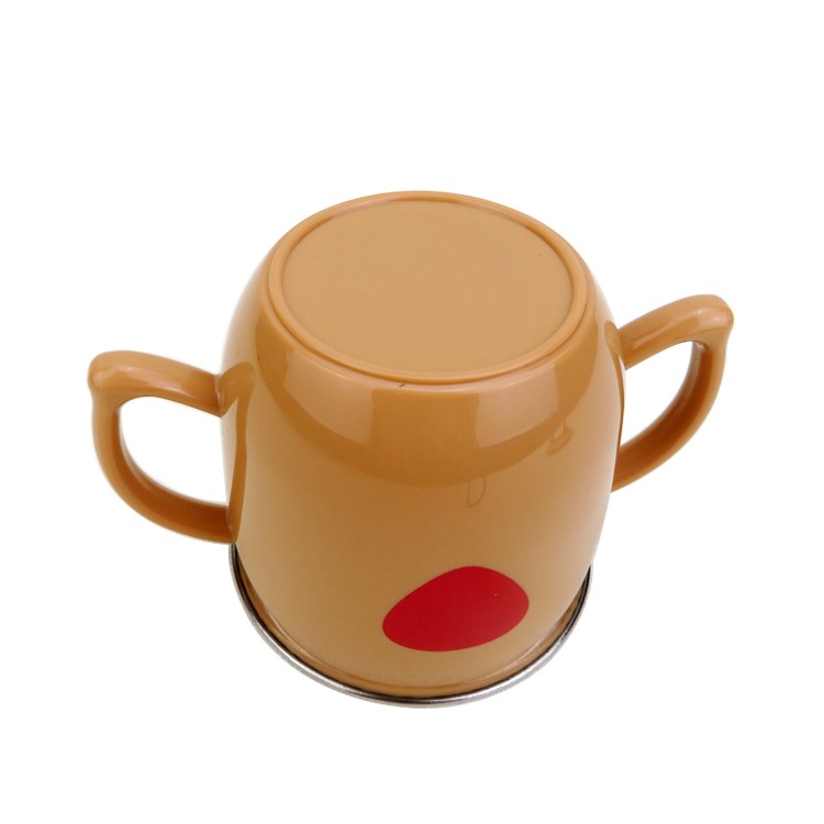 The inner liner of the children's creative bowl is made of 304 food-grade safe material, which is heat-resistant and anti-slip. It is cartoonish, cute and portable detail image 12