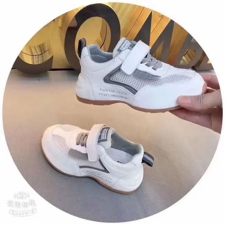 Children's shoes Single shoes single mesh surface breathable running shoes light and comfortable sports shoes thumbnail