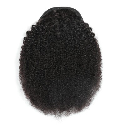 Real human hair wig female, European and American wig female detail image 5
